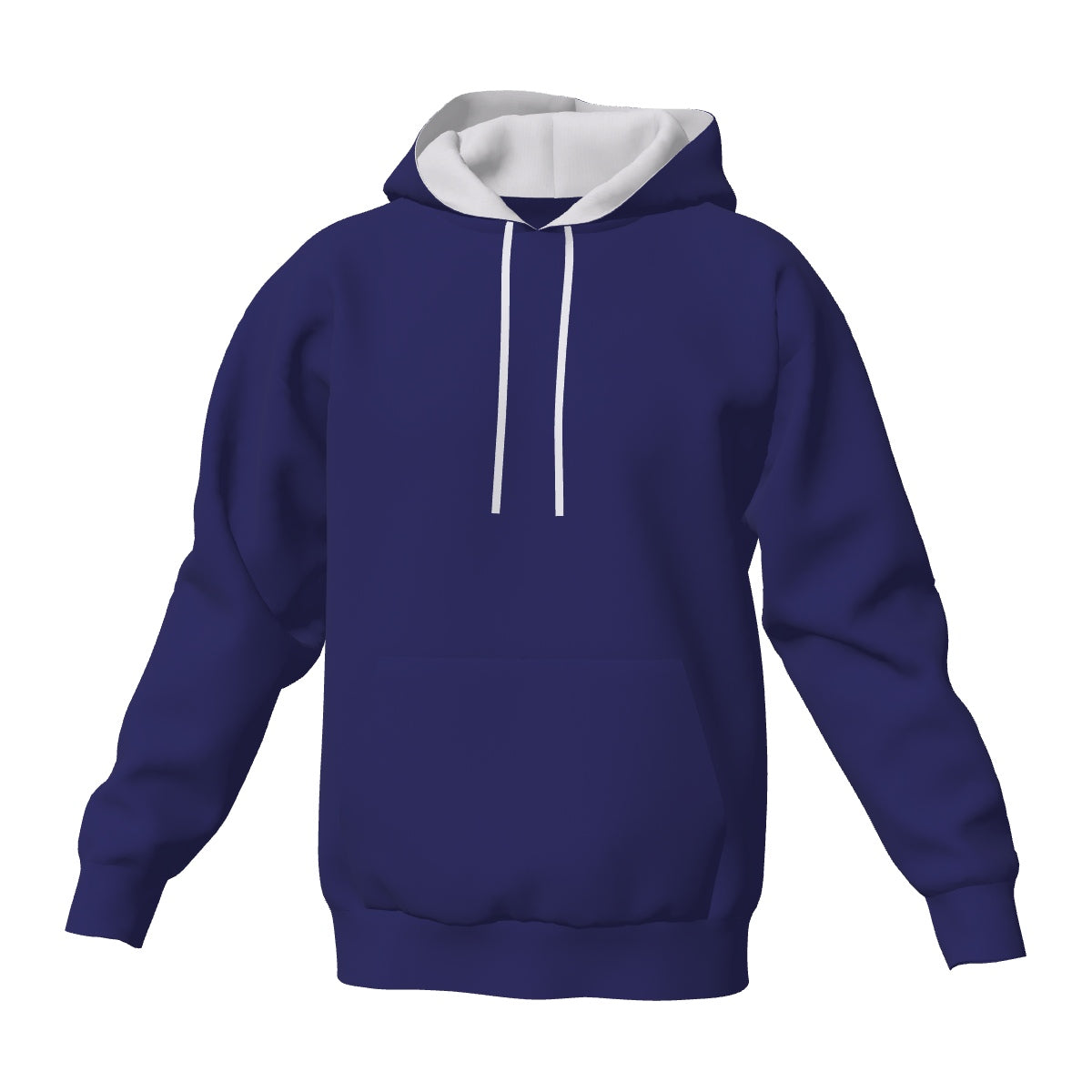 906TC - Hooded Sweatshirt with Contrast Color Hood