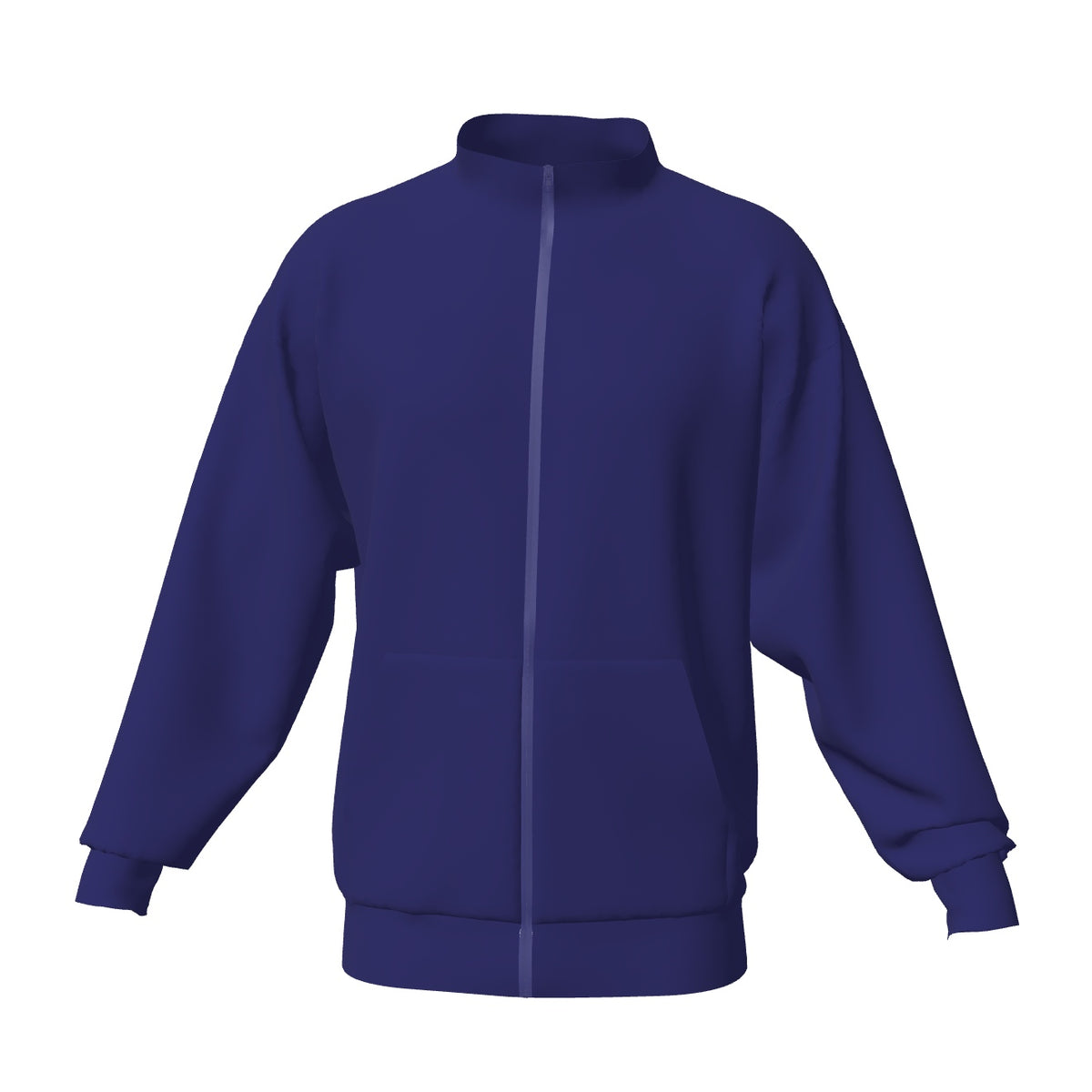 909TC - Cadet Collar Full Zip Sweatshirt