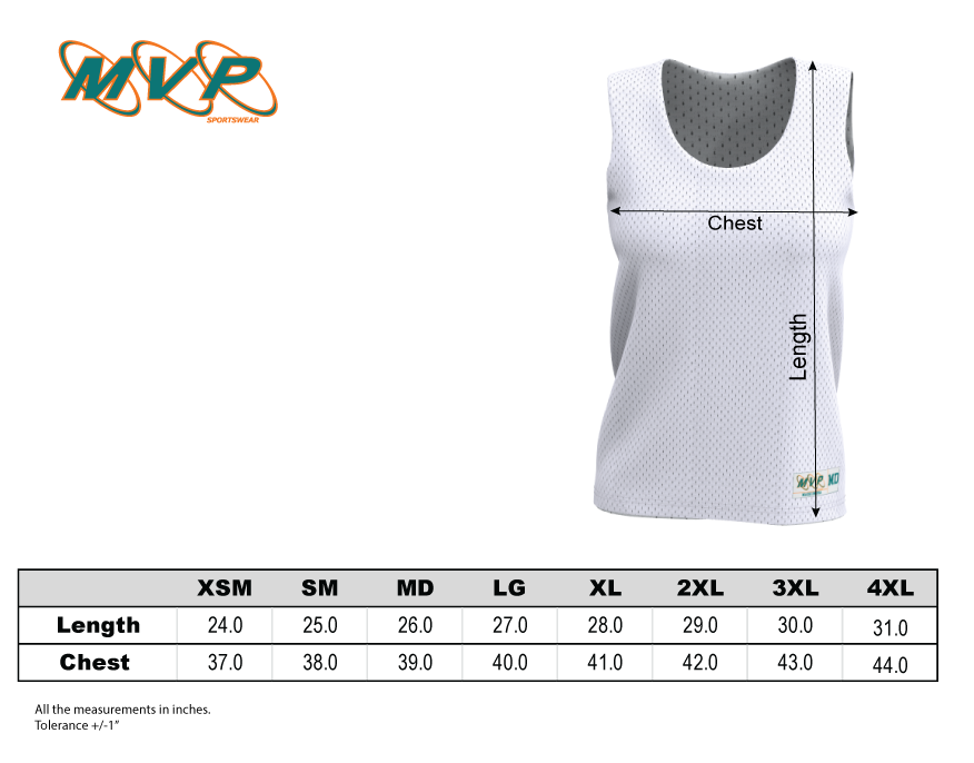 W104DF - Dryfit Non-reversible Jersey with Inserts