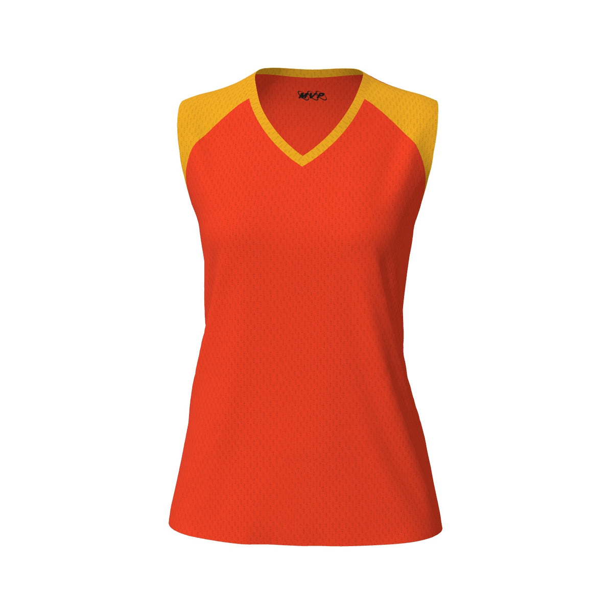 W310DF - Contrast Shoulder V-neck Jersey