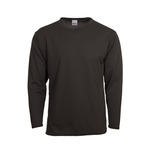 Long sleeve with contrast side inserts