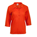 3/4 Sleeve Ladies polo shirt